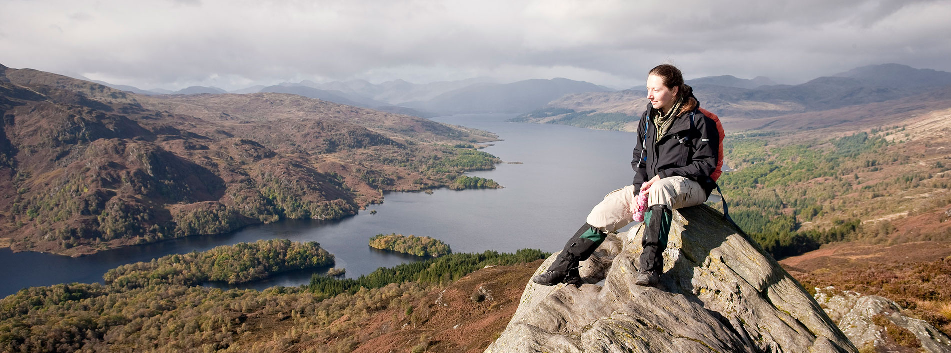 Five easier Munro walks Here. Now. All of us. Loch Lomond & The