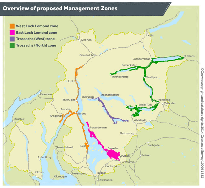 Camping Management Zones