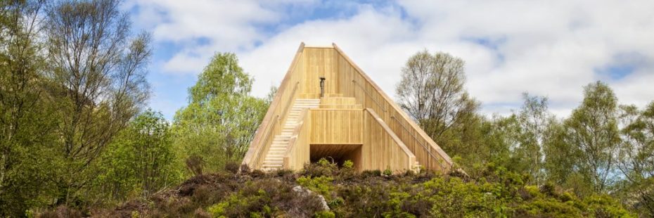 wooden-viewpoint-art-pyramid-structure-amongst-trees
