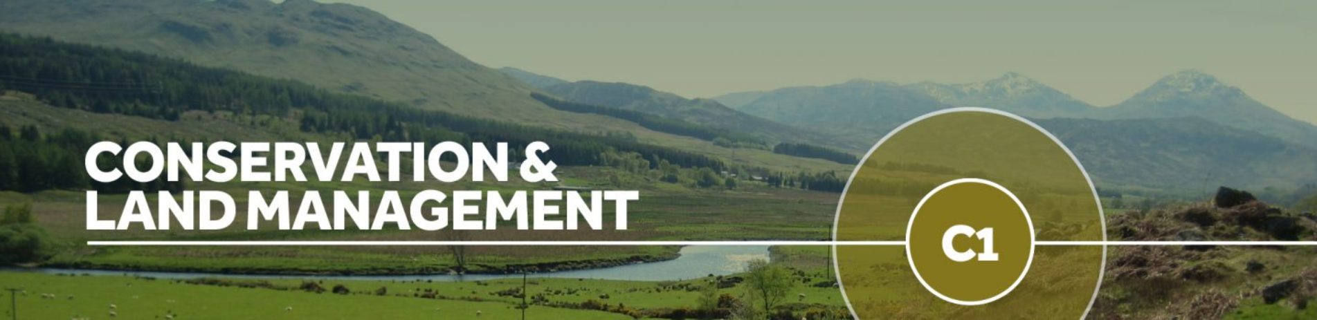 conservation-and-land-management-banner-with-mountain-panoramic-background