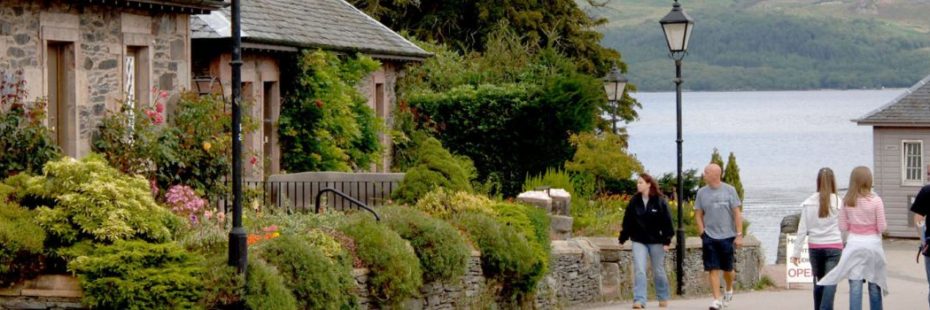 people-walking-through-picturesque-village