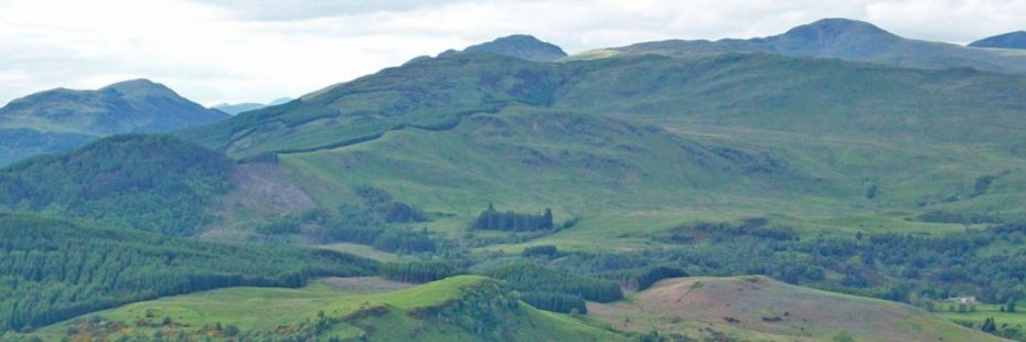 panorama-of-hills-and-glen-from-ben-gullipen