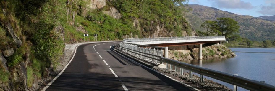 a-eighty-two-road-on-west-loch-lomond-with-water-on-right-side-at-pulpit-rock