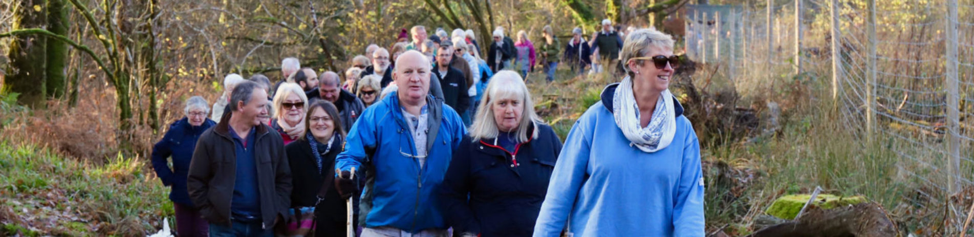 members-of-lochgoil-community-walking-in-woods