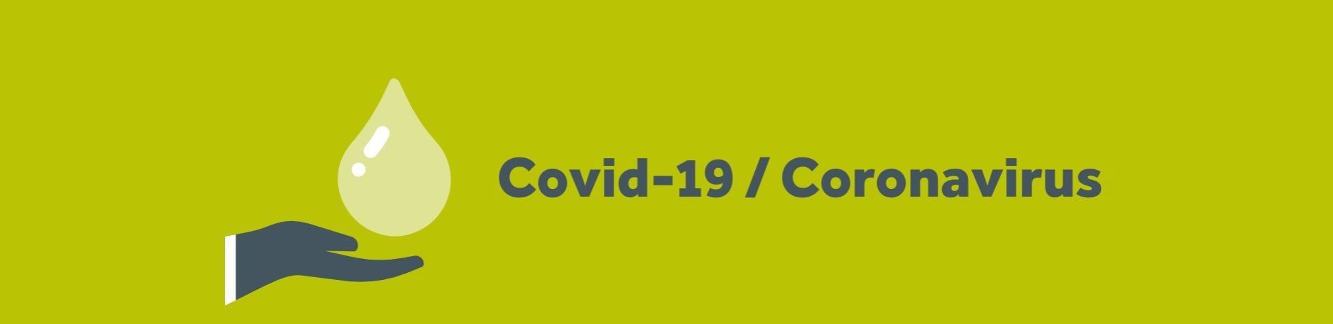 icon-of-hand-and-sanitiser-gel-on-green-background-text-reads-covid-19-coronavirus