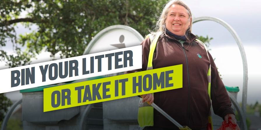 woman-with-litter-pick-bin-your-litter-or-take-it-home