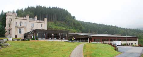 Castle and leisure centre, Drimsynie