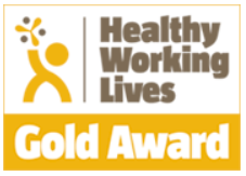 healthy working lives gold award
