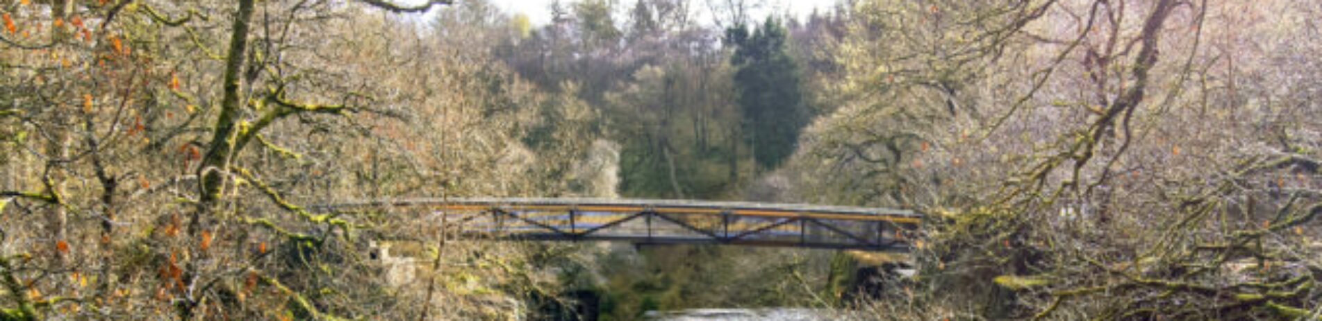A visualisation of the proposed new Bracklinn Bridge